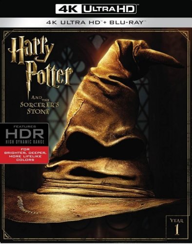 Harry Potter y la piedra filosofal 4K 2001