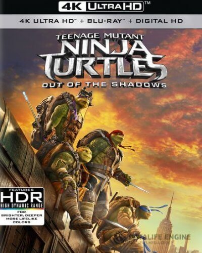 Teenage Mutant Ninja Turtles: Out of the Shadows 4K 2016