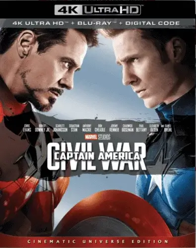 Capitán América: Civil War 4K 2016