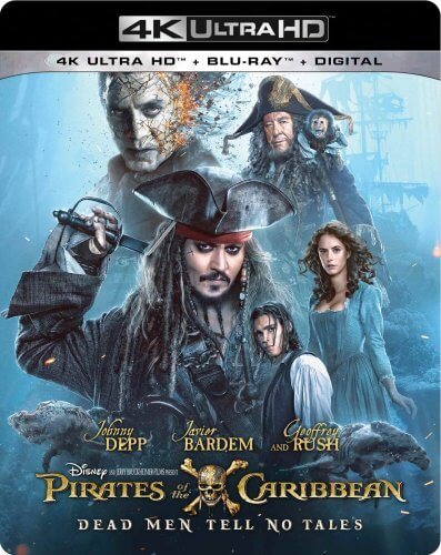 Pirates of the Caribbean Dead Men Tell No Tales 4K 2017