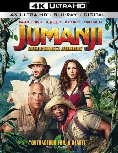 Jumanji: Bienvenidos a la jungla 4K 2017