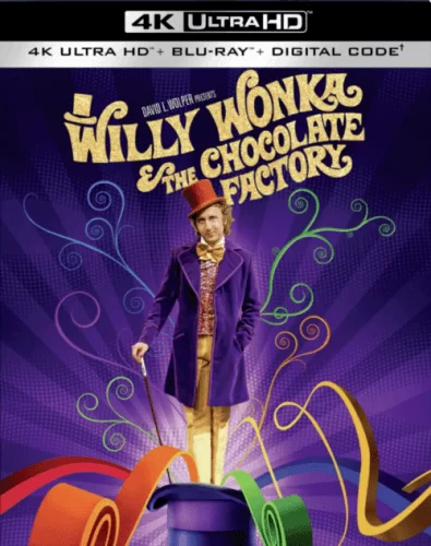 Willy Wonka y su fábrica de chocolates 4K 1971