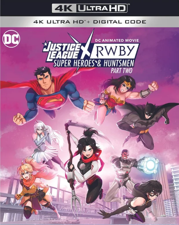 La Liga de la Justicia x RWBY: Super Heroes y Cazadores (Parte 2) 4K 2023