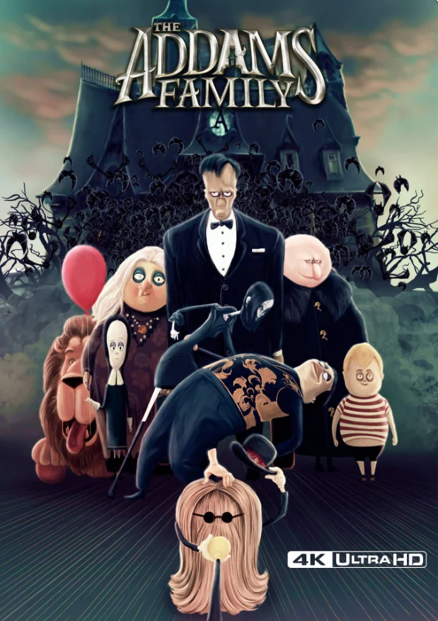 La familia Addams 4K 2019