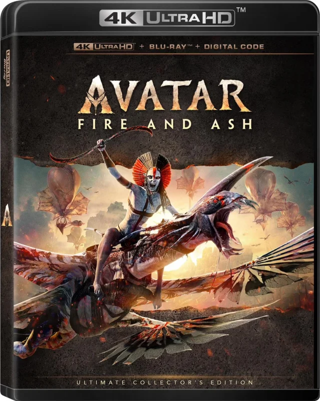 Avatar: Fuego y Cenizas 4K 2025
