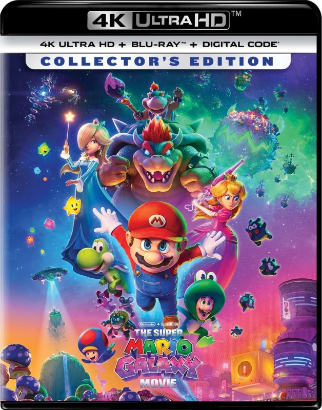 Super Mario Galaxy: La película 4K 2026