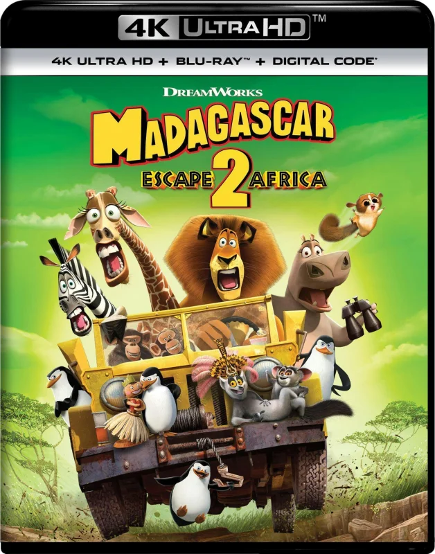 Madagascar 2 4K 2008
